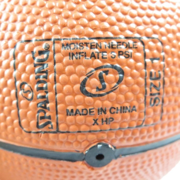 SPALDING 紀念簽名小球 橘 #1 小尺寸 紀念球 SPB96001 25SS 【樂買網】-細節圖4