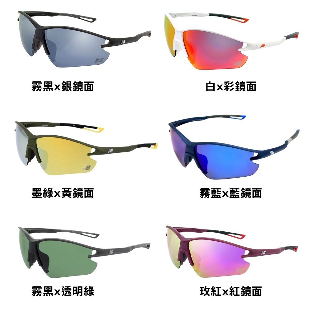 NEW BALANCE 運動太陽眼鏡 偏光鏡 貼合亞洲臉型 鏡片防指紋 運動眼鏡 NB08113 25SS 【樂買網】-細節圖2