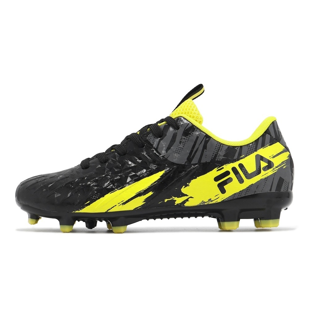 FILA 大童足球鞋 透氣 抓地 柔軟 網布鞋舌 3-F819Y 【樂買網】-細節圖5