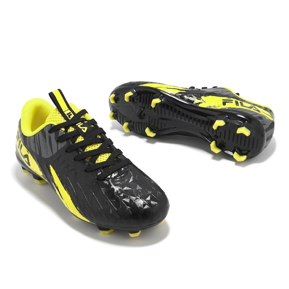 FILA 大童足球鞋 透氣 抓地 柔軟 網布鞋舌 3-F819Y 【樂買網】-細節圖7