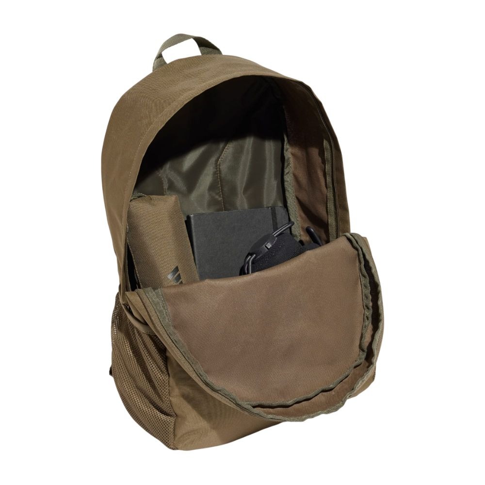 ADIDAS CLSC PCASE BP 後背包附鉛筆盒 棕 JD3091 25SS 【樂買網】-細節圖6