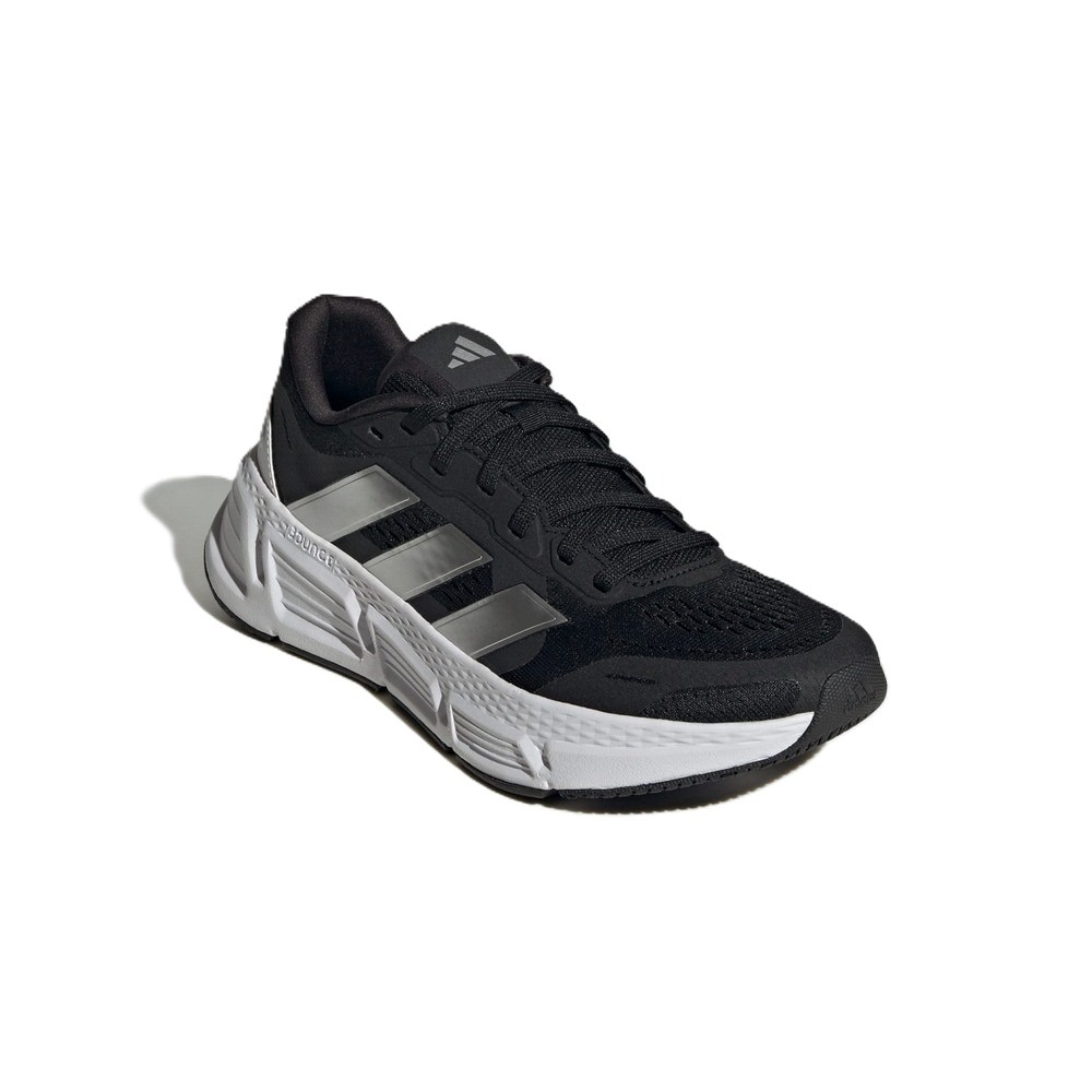 ADIDAS QUESTAR 2 W 女慢跑鞋 23cm 黑白銀 跑步鞋 路跑鞋 運動 IF2238-細節圖5