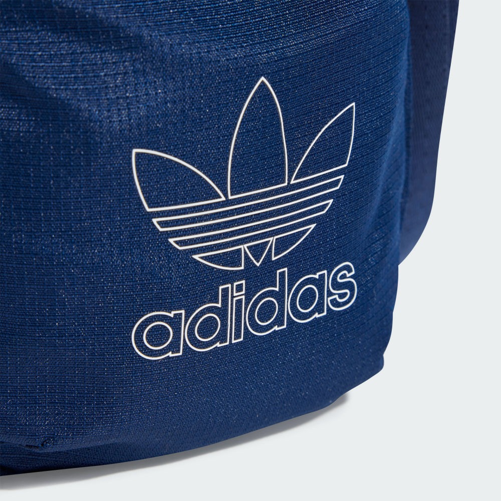 ADIDAS ADICOLOR 斜背包 海軍藍 雙肩後背包 背包 休閒包 JI9456-細節圖5