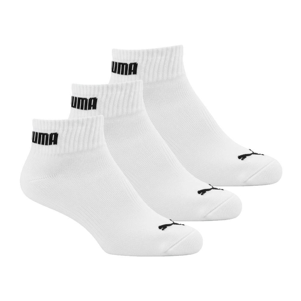 【樂買網】PUMA 跳豹運動短襪 3入 黑/白/灰 短筒襪 運動短襪 運動襪 襪子 BB1502-細節圖6