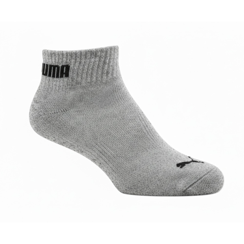 【樂買網】PUMA 跳豹運動短襪 3入 黑/白/灰 短筒襪 運動短襪 運動襪 襪子 BB1502-規格圖8