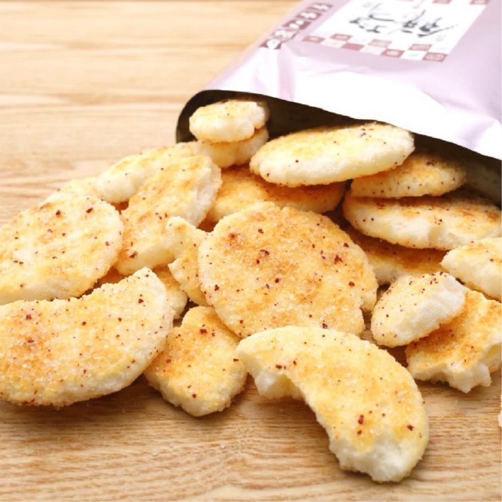 ❤️ 日本空運🇯🇵現貨 現貨-福岡もち吉 無選別砂糖梅子仙貝200g-細節圖3