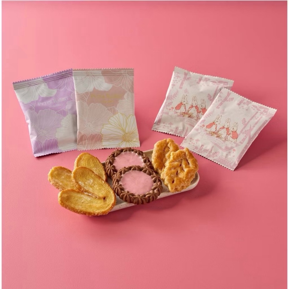 🎀完售（新年禮盒）-彼得兔禮盒 160週年限定 維多利亞綜合餅乾禮盒 203g-細節圖3