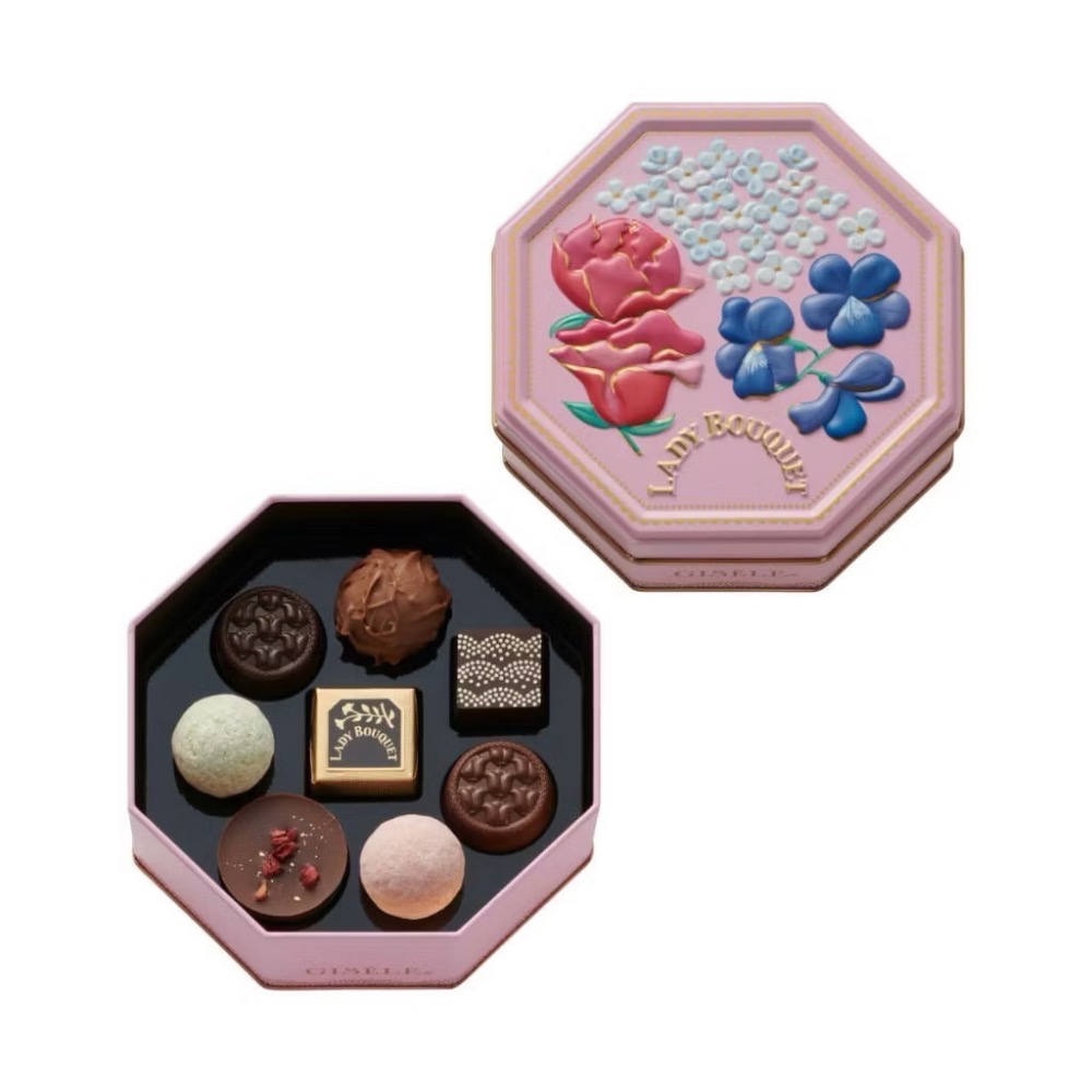 🇯🇵 Morozoff花卉圖案巧克力禮盒-細節圖5