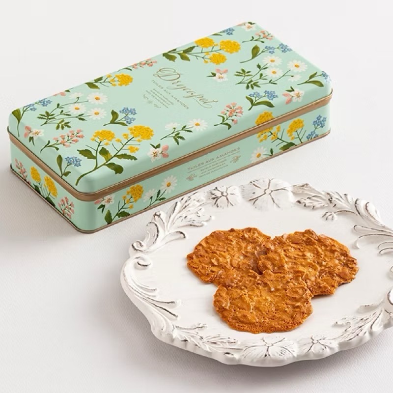 🇯🇵風月堂L*espoir 奶油脆餅鐵盒/杏仁和澳洲堅果餅乾鐵盒/萊姆葡萄奶油餅/巧克力千層酥-細節圖3