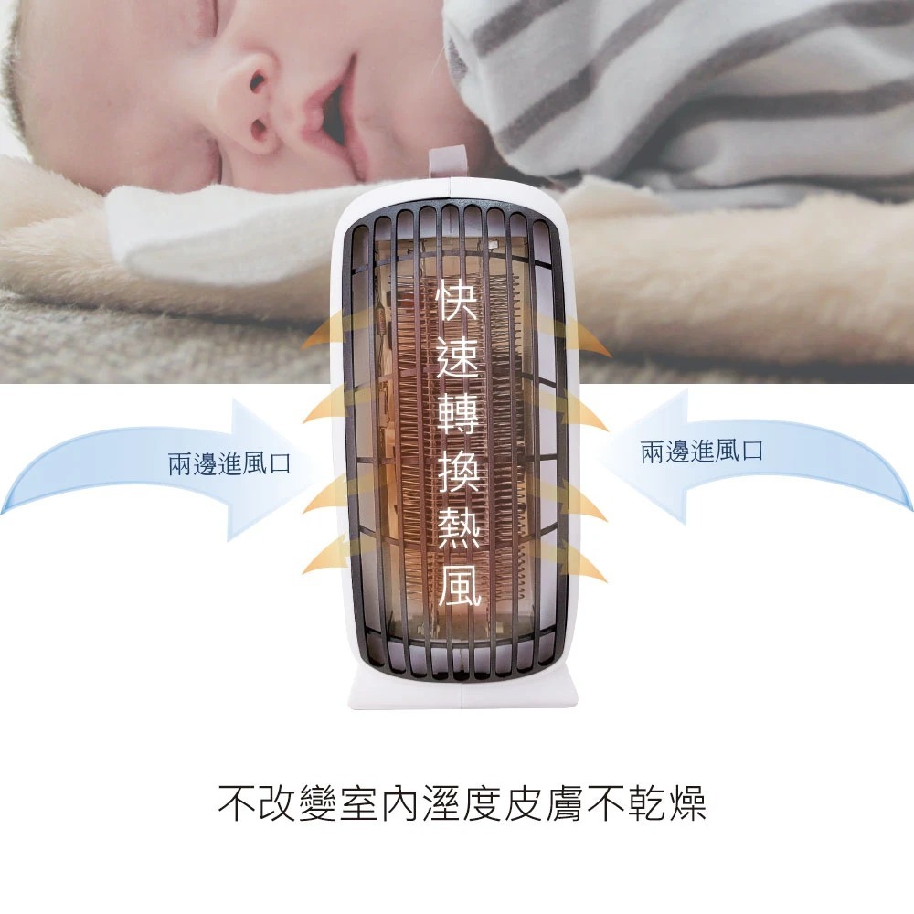 【7-ELEVEN 門市團購】LAPOLO藍普諾 立臥手提式電暖器 暖風機 LAN6-6102-細節圖8