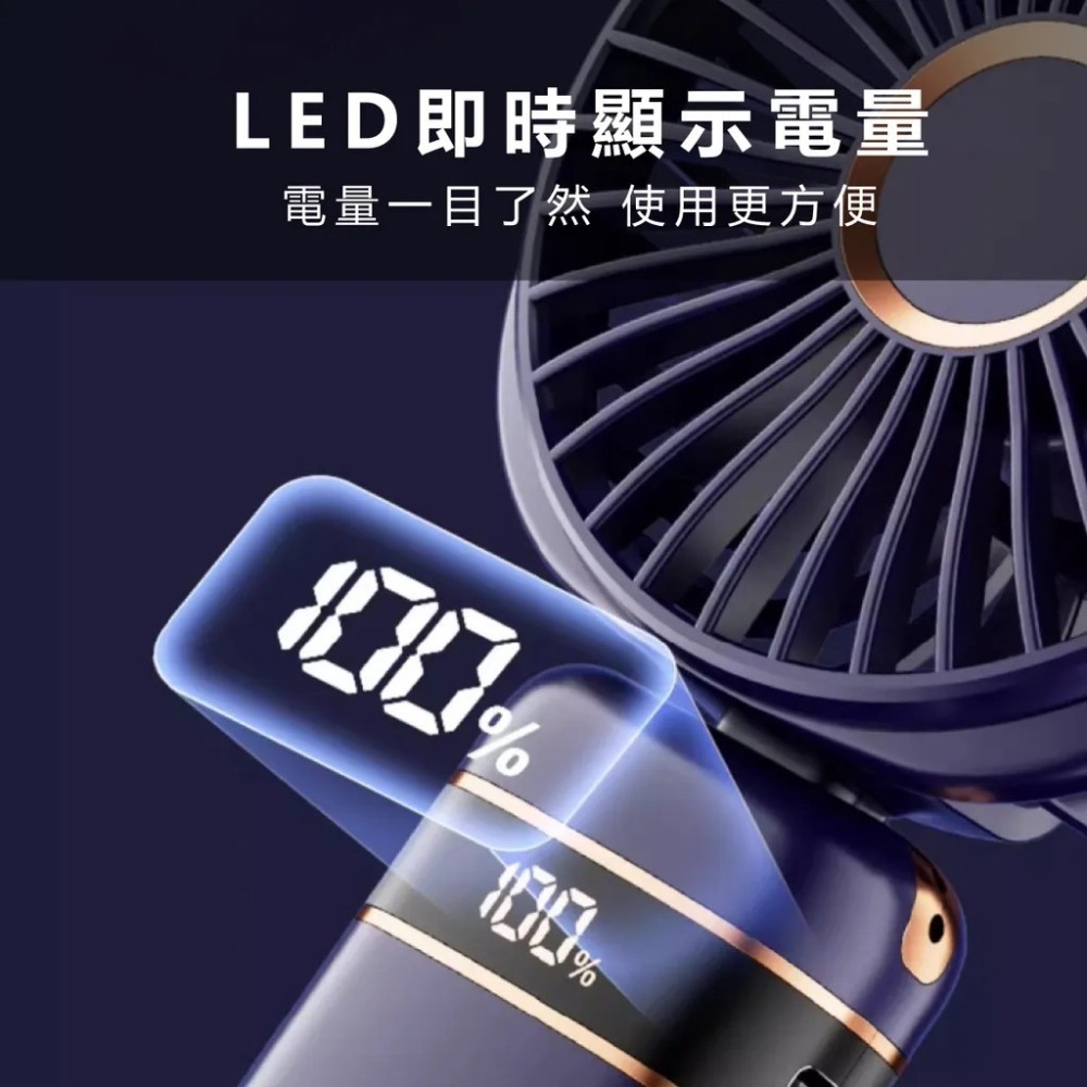 【7-ELEVEN 門市團購】【EDSDS】愛迪生五段風速TYPE-C充電式便攜小風扇(EDS-B256)(顏色隨機)-細節圖5