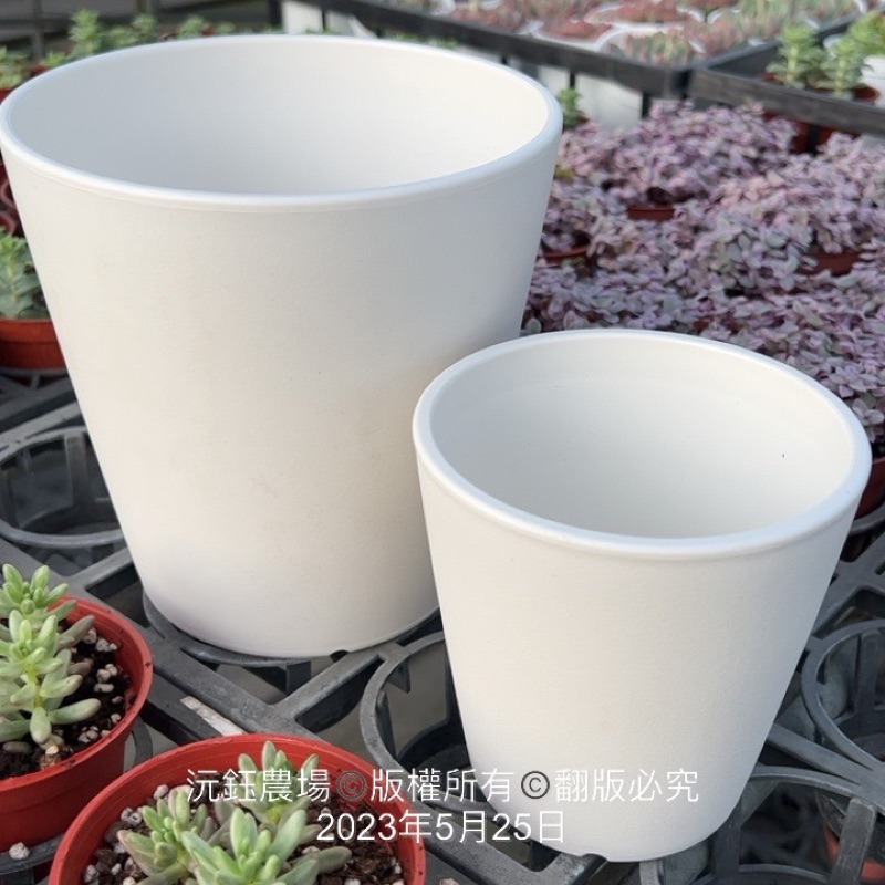 沅鈺農場   資材   日式黑膠盆 黑膠圓缸 塊根植物專用盆  龍舌蘭專用盆  觀葉植物專用盆 多肉植物-細節圖3