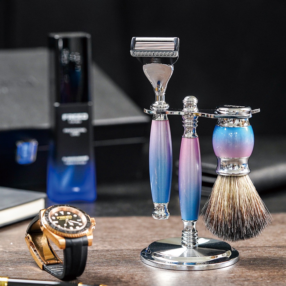 【FREED】兩週年特仕款-五刀式刮鬍刀豪華禮盒四件組 - 獨角獸-細節圖6