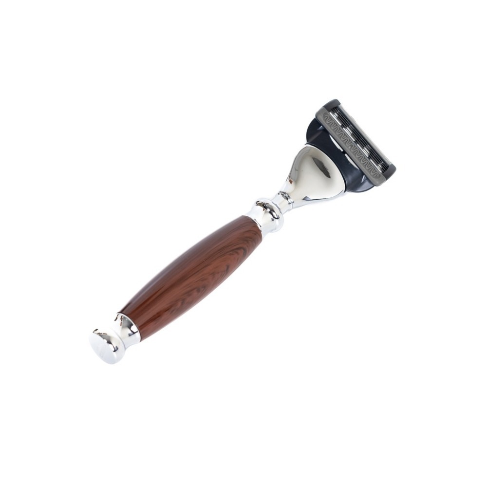 【FREED】五刀式刮鬍刀天行者禮盒五件組 - 仿紫紅壇木-細節圖4