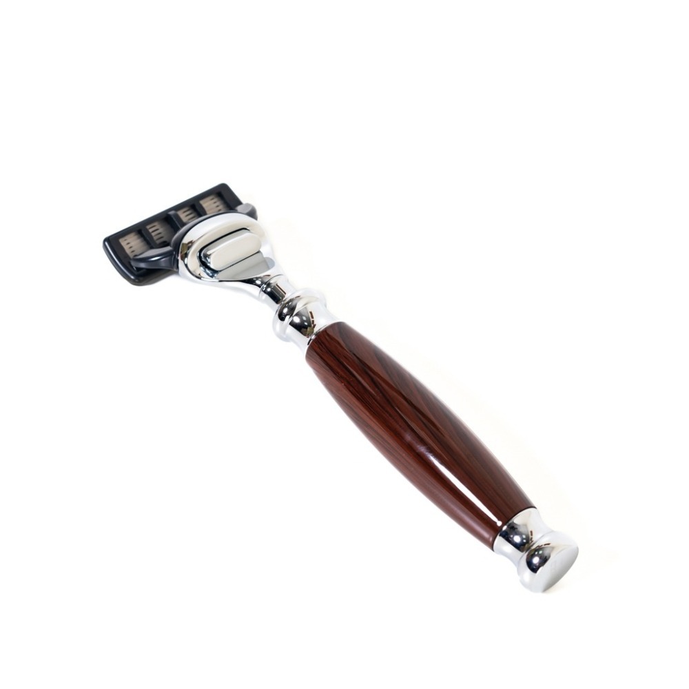 【FREED】五刀式刮鬍刀天行者禮盒五件組 - 仿紫紅壇木-細節圖5