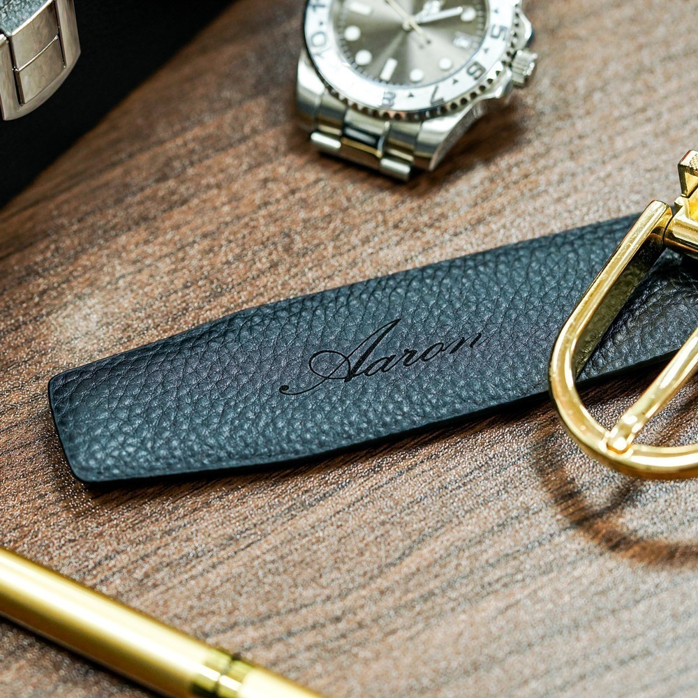 【FREED】時尚銀色馬蹄扣商務正式頭層牛皮皮帶-規格圖6