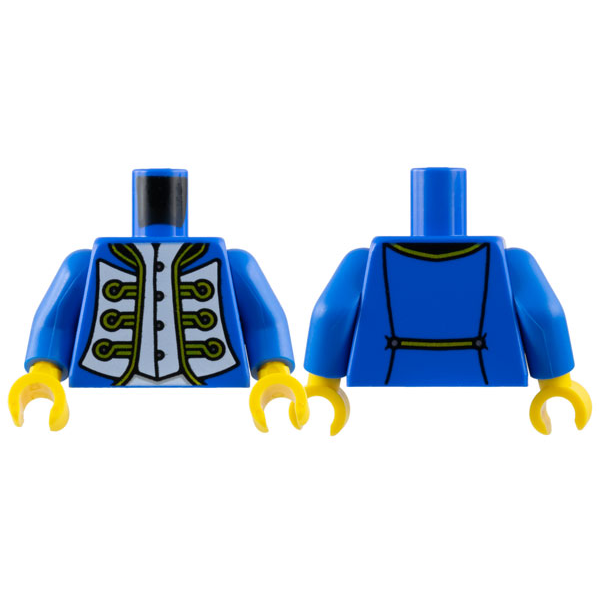 [TOY.CHAN] LEGO 樂高 973pb5293c01 藍色 身體 總督 軍官 10320