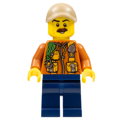 [TOY.CHAN] LEGO 樂高 3626pb1748 黃色 頭部 60233-細節圖2