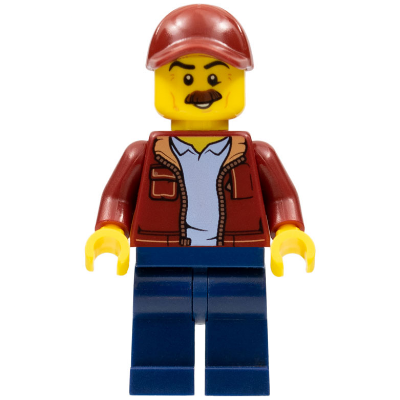 [TOY.CHAN] LEGO 樂高 3626pb1748 黃色 頭部 60233-細節圖6