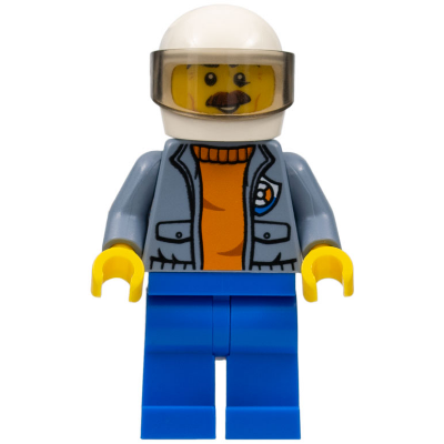 [TOY.CHAN] LEGO 樂高 3626pb1748 黃色 頭部 60233-細節圖4