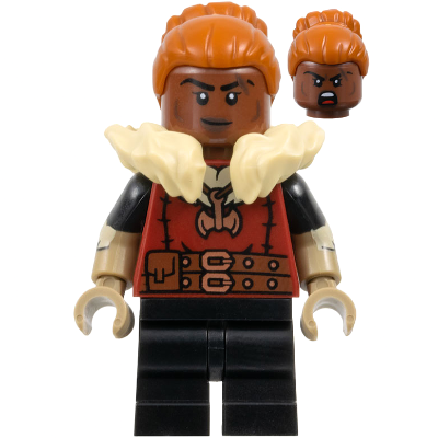 [TOY.CHAN] LEGO 樂高 26066 沙色 米色 領圍 毛皮 71047-細節圖2
