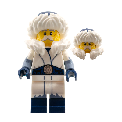 [TOY.CHAN] LEGO 樂高 26066 白色 領圍 毛皮 71032-細節圖2