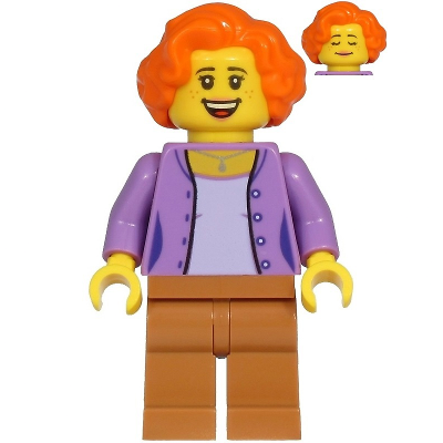 [TOY.CHAN] LEGO 樂高 3626pb1352 黃色 頭部-細節圖2