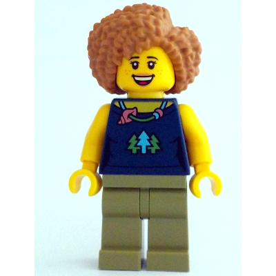 [TOY.CHAN] LEGO 樂高 3626pb1352 黃色 頭部-細節圖3