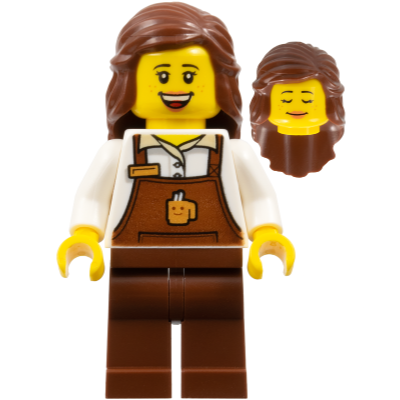 [TOY.CHAN] LEGO 樂高 3626pb1352 黃色 頭部-細節圖5