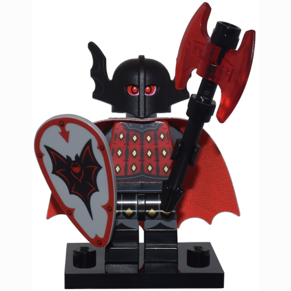 [TOY.CHAN] LEGO 樂高 2586pb011 淺藍灰色 盾牌 橢圓 吸血鬼騎士 71045-細節圖2
