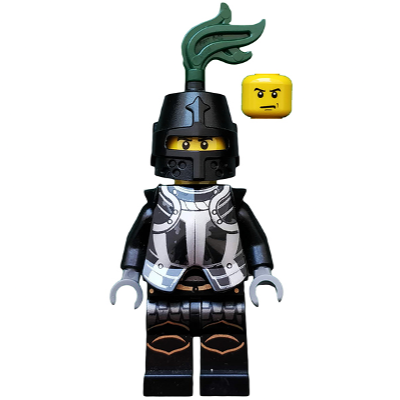 [TOY.CHAN] LEGO 樂高 89520 黑色 頭盔 桶盔 城堡封閉式頭盔 眼縫-細節圖2