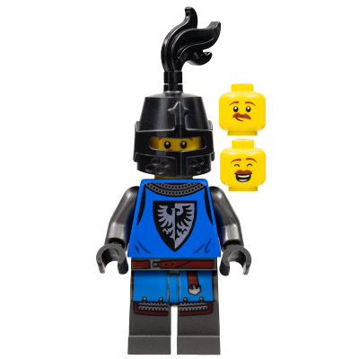 [TOY.CHAN] LEGO 樂高 89520 黑色 頭盔 桶盔 城堡封閉式頭盔 眼縫-細節圖4