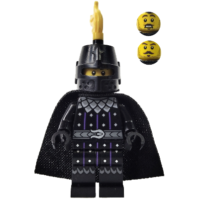 [TOY.CHAN] LEGO 樂高 89520 黑色 頭盔 桶盔 城堡封閉式頭盔 眼縫-細節圖5