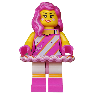 [TOY.CHAN] LEGO 樂高 Candy Rapper 頭部 3626pb2314 tlm158 71023-細節圖2