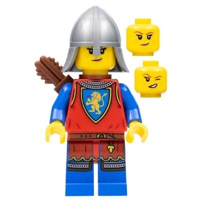 [TOY.CHAN] LEGO 樂高 3626pb2145 黃色 頭部 10305-細節圖2