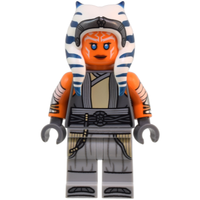 [TOY.CHAN] LEGO 樂高 3626pb3477 橘色 頭部 亞索卡・塔諾 75395 75385-細節圖3