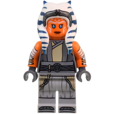 [TOY.CHAN] LEGO 樂高 3626pb3477 橘色 頭部 亞索卡・塔諾 75395 75385-細節圖2
