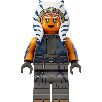 [TOY.CHAN] LEGO 樂高 3626pb3477 橘色 頭部 亞索卡・塔諾 75395 75385-細節圖3