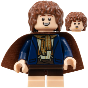 [TOY.CHAN] LEGO 樂高 99464 紅棕色 披風 短版 硬挺布料 素色 10316-細節圖2