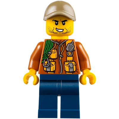 [TOY.CHAN] LEGO 樂高 3626pb1330 黃色 頭部 70638-細節圖3