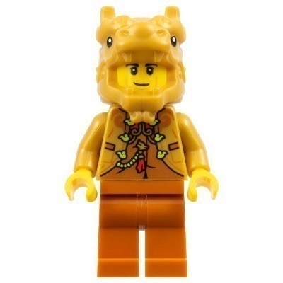 [TOY.CHAN] LEGO 樂高 3626pb2385 黃色 頭部 80113-細節圖2
