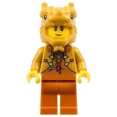 [TOY.CHAN] LEGO 樂高 3626pb2385 黃色 頭部 80113-細節圖2