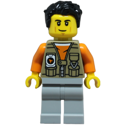 [TOY.CHAN] LEGO 樂高 3626pb2385 黃色 頭部 80113-細節圖2