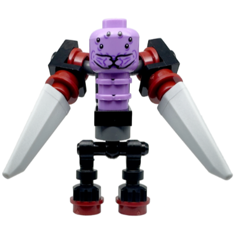 [TOY.CHAN] LEGO 樂高 64727 淺藍灰色 短刀 帶桿端 可搭劍柄-細節圖2