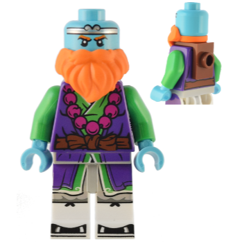 [TOY.CHAN] LEGO 樂高 橘色 鬍子 93223 80044-細節圖2