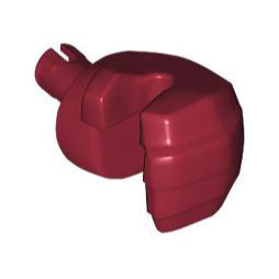 [TOY.CHAN] LEGO 樂高 深紅色 巨人手部 一對 10126 10127-細節圖2