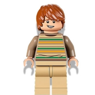 [TOY.CHAN] LEGO 樂高 87991 深橘色 頭髮-細節圖2