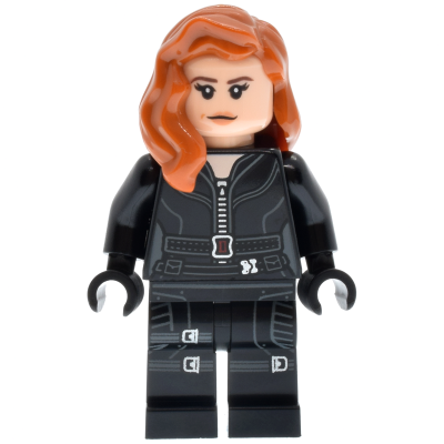 [TOY.CHAN] LEGO 樂高 85974 深橘色 頭髮 中長髮 右側披肩-細節圖2