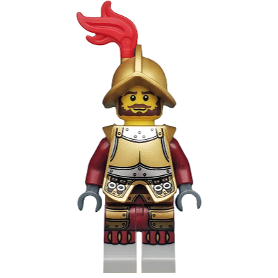 [TOY.CHAN] LEGO 樂高 金屬金色 征服者 鎧甲 2587pb30 8833-細節圖2
