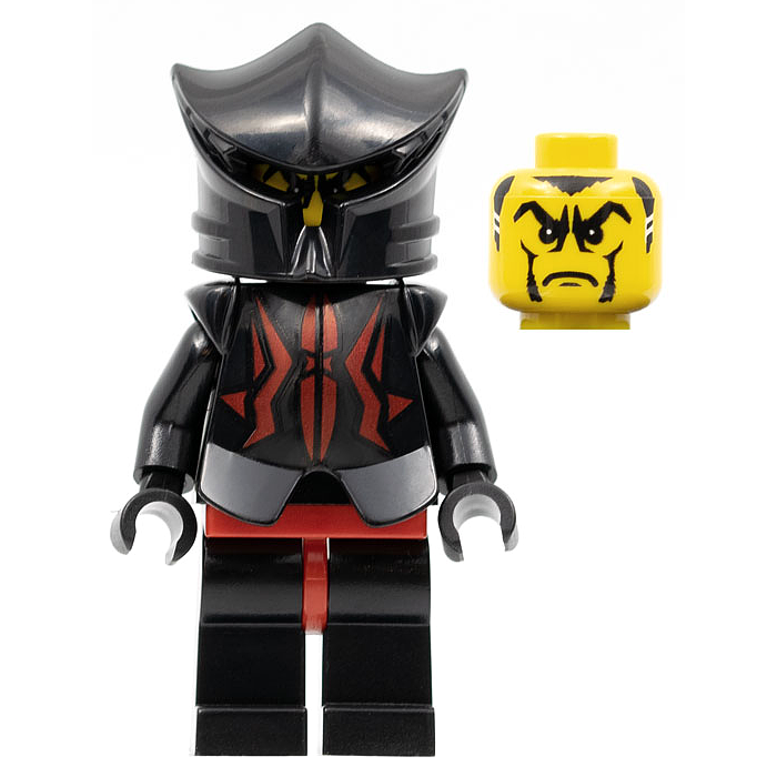 [TOY.CHAN] LEGO 樂高 騎士王國II(KKII)- 暗影騎士 弗拉戴克 鎧甲 2587pb05 8781-細節圖2